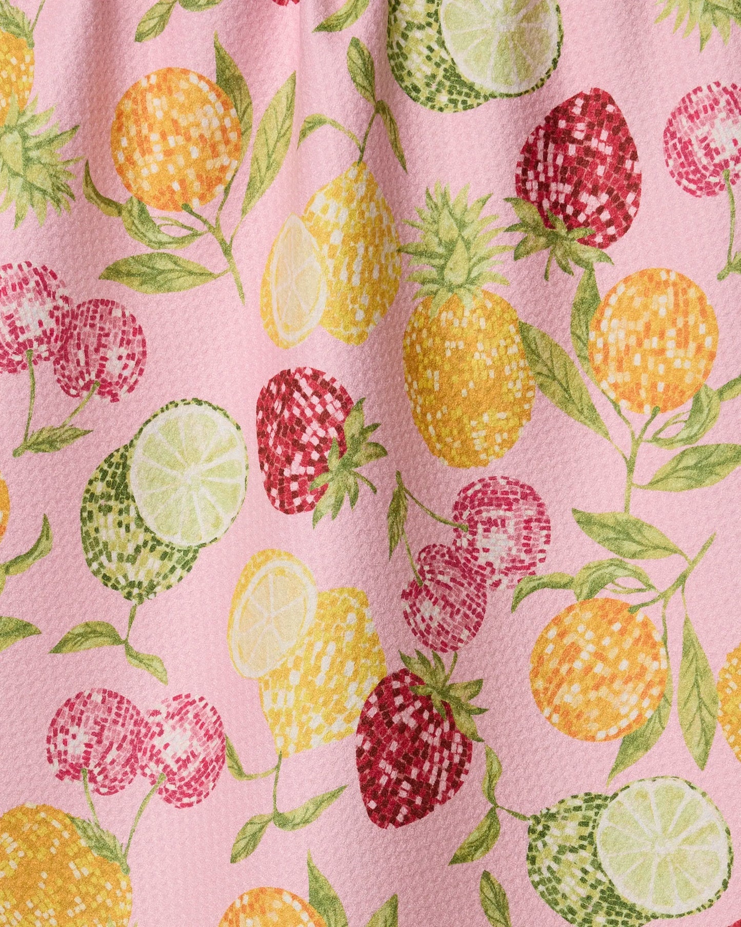 Geometry Tea Towel | Disco Fruits