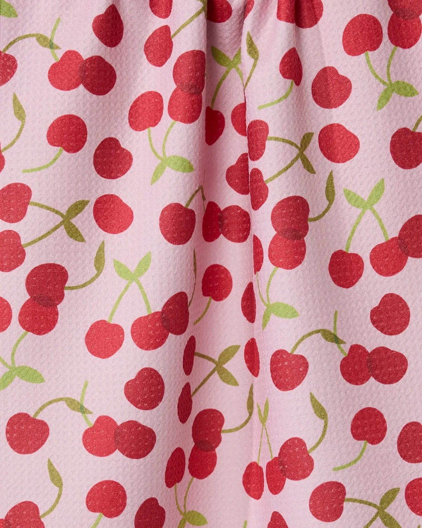Geometry Tea Towel | Cherry Cherries
