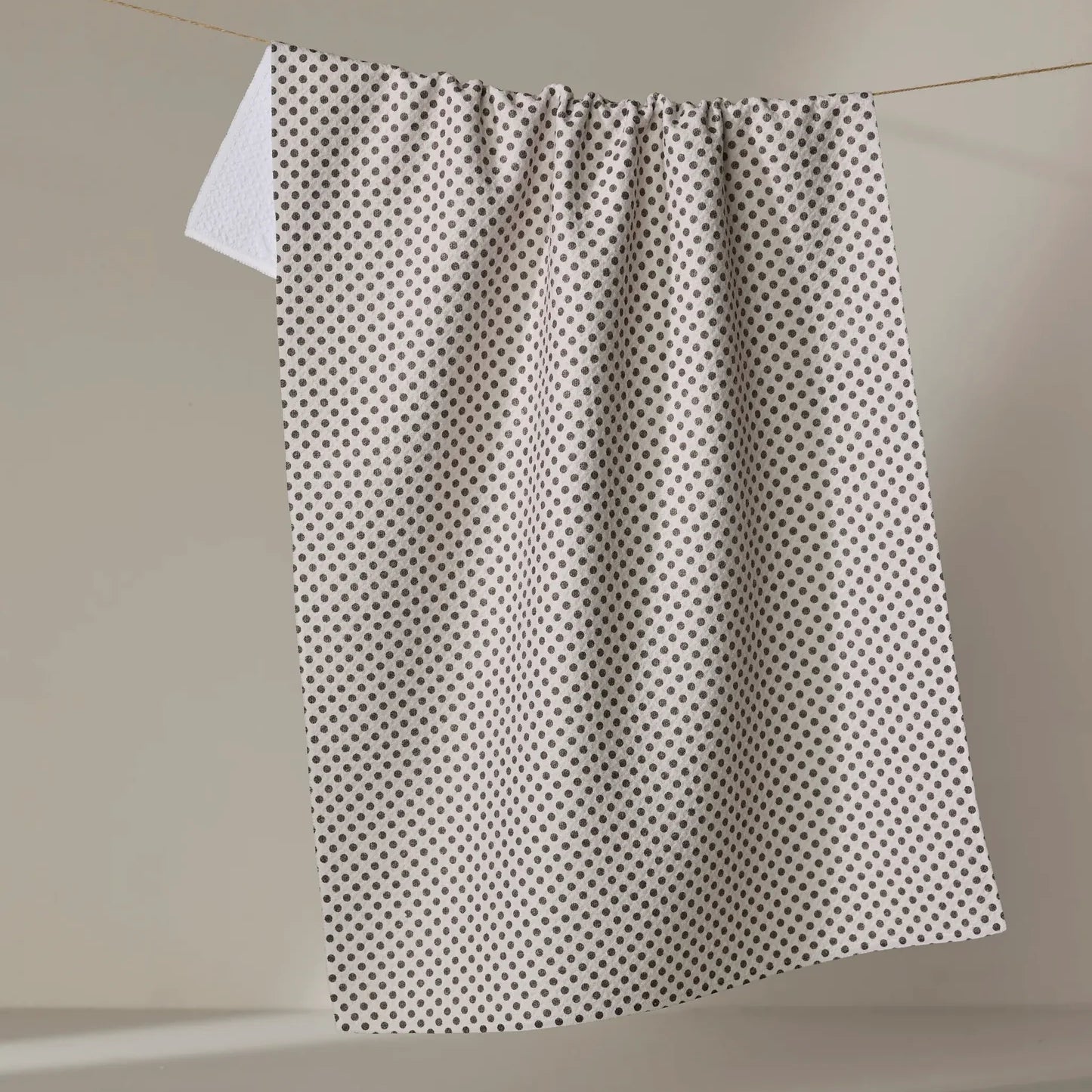 Geometry Tea Towel | Pebble