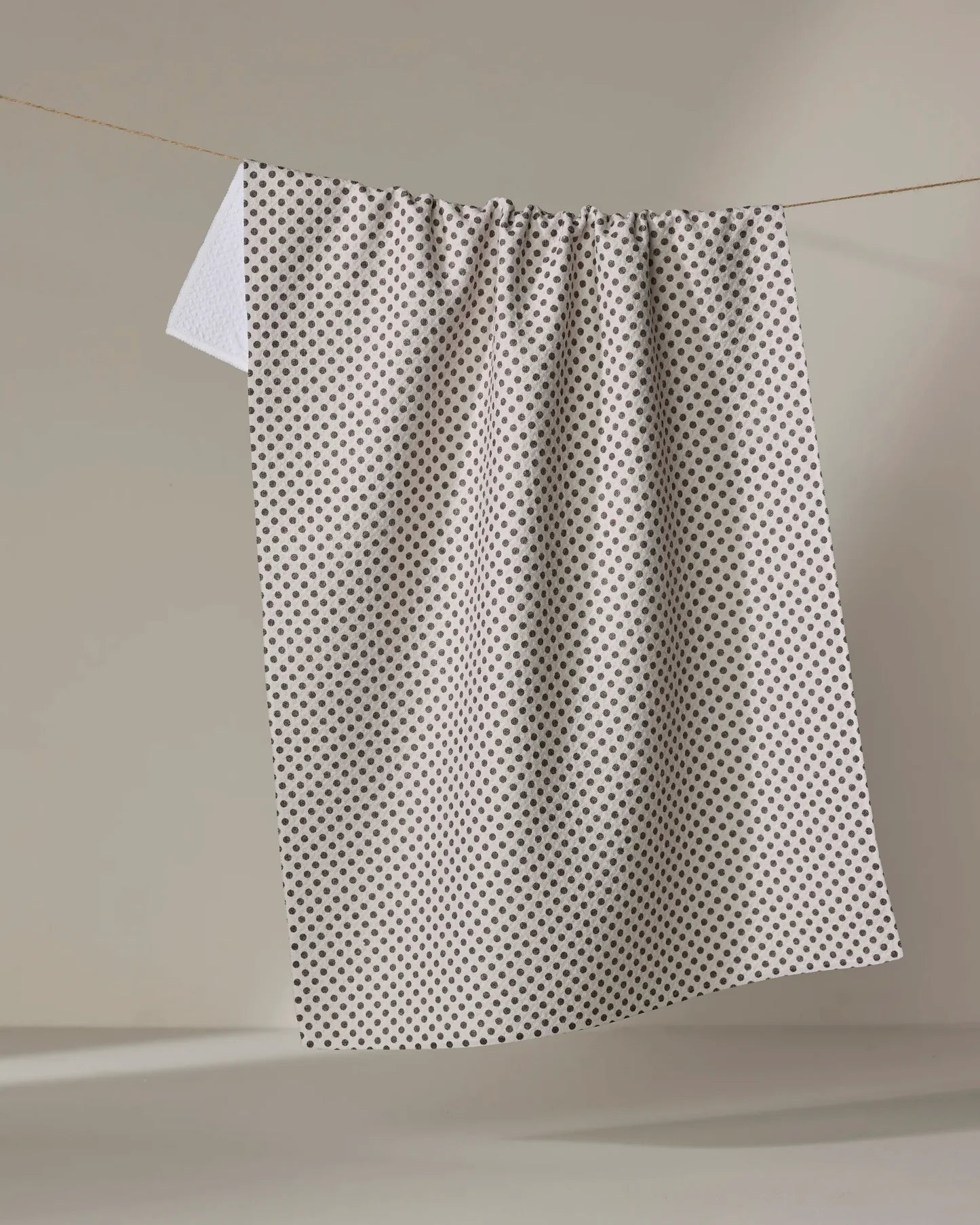 Geometry Tea Towel | Pebble