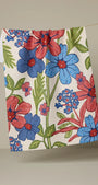 Geometry Tea Towel | Plaid Floral
