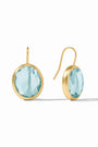 Julie Vos | Laguna Earrings | Aquamarine Blue