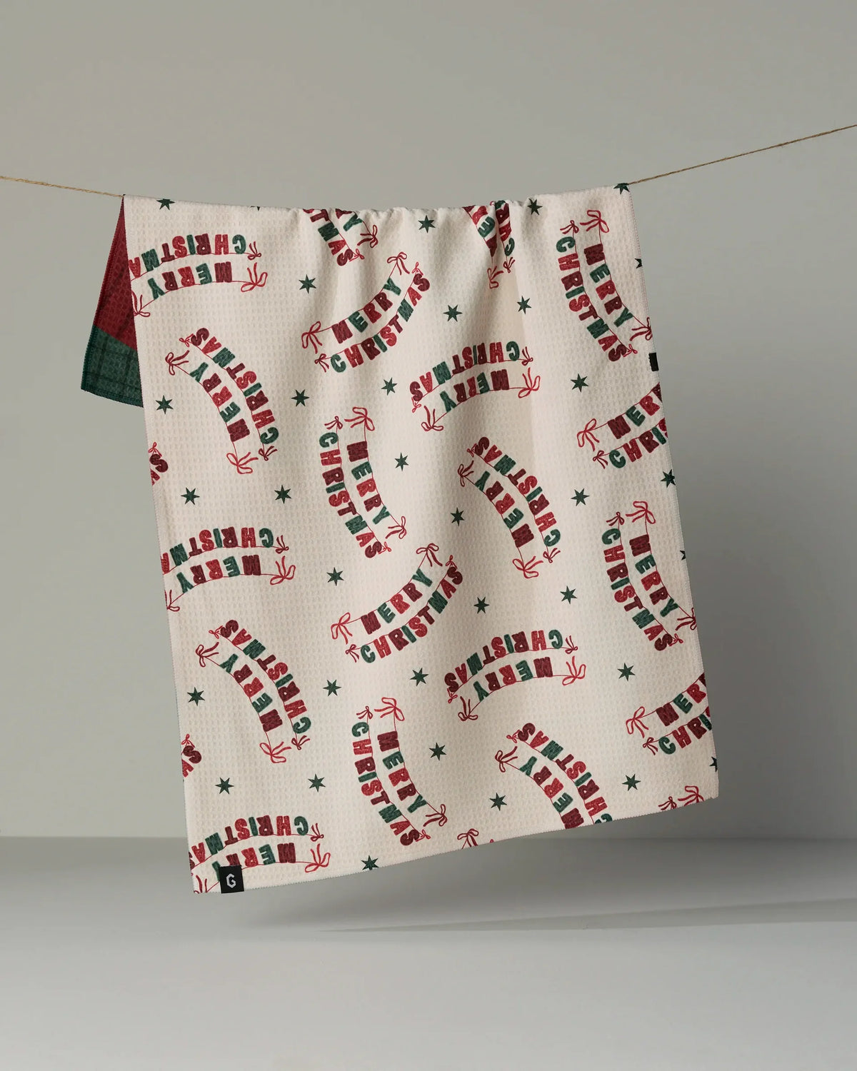 Geometry Kitchen Towel | Christmas Crafts
