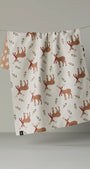 Geometry Kitchen Towel | Winter Reindeer