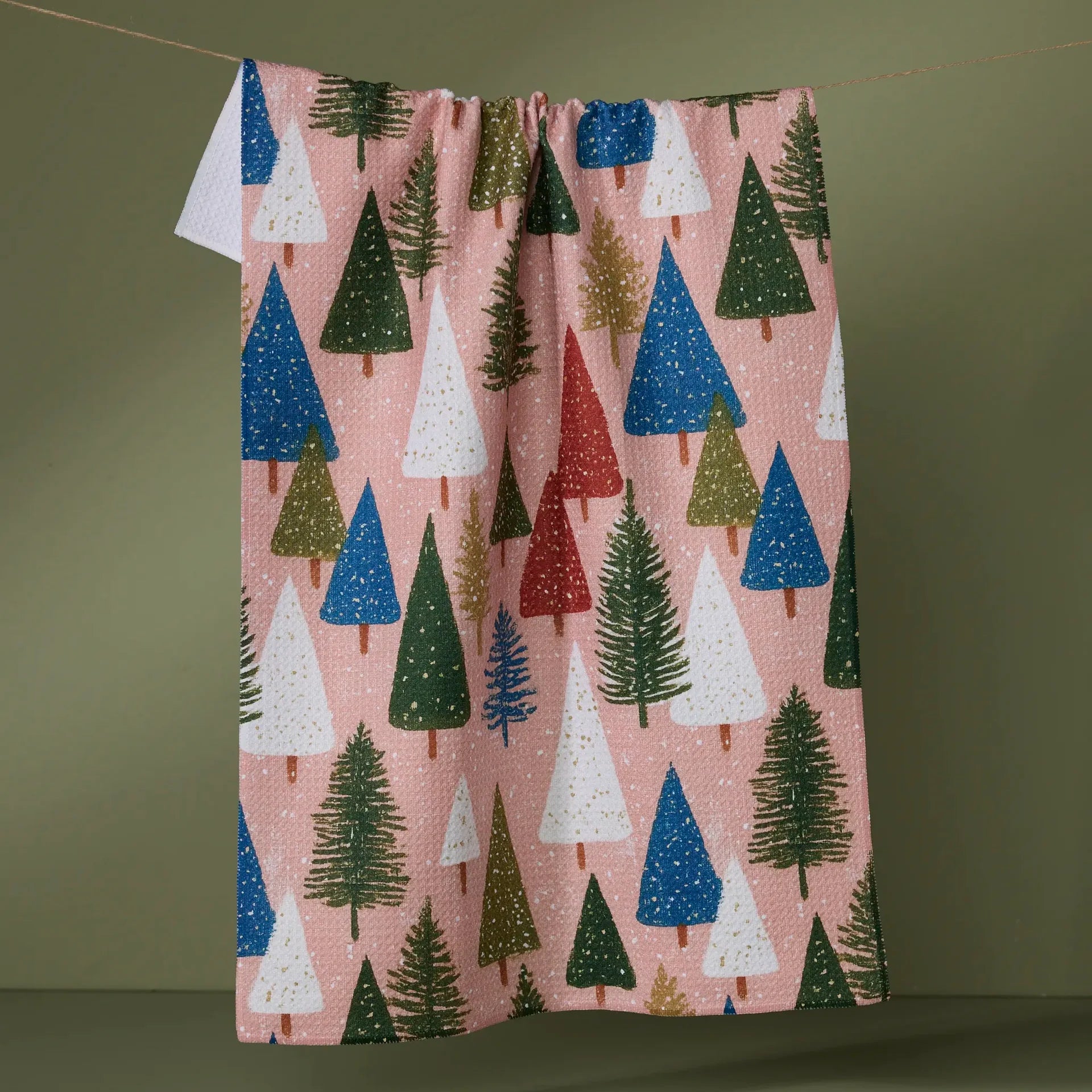 Geometry Tea Towel | Snowdrift Pines