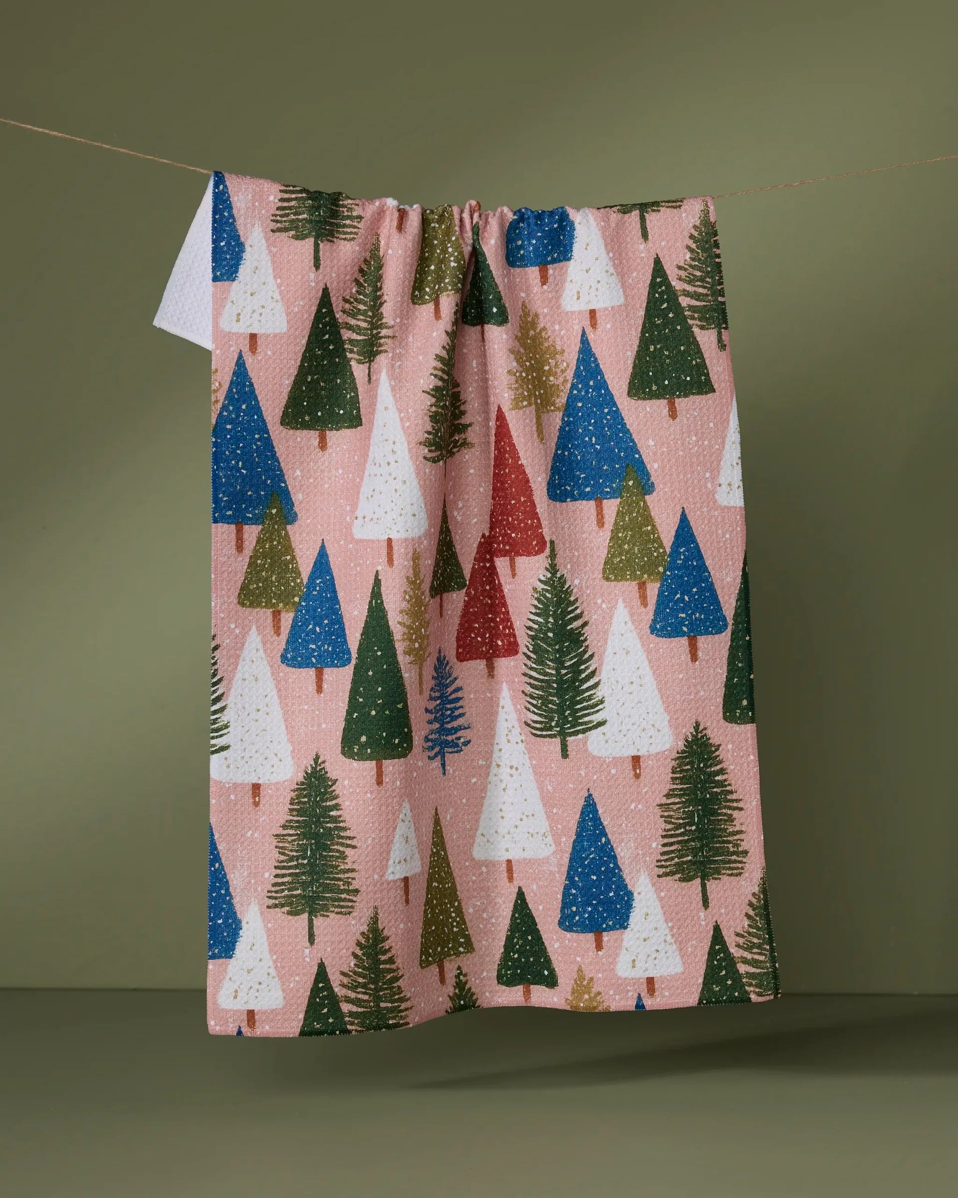 Geometry Tea Towel | Snowdrift Pines