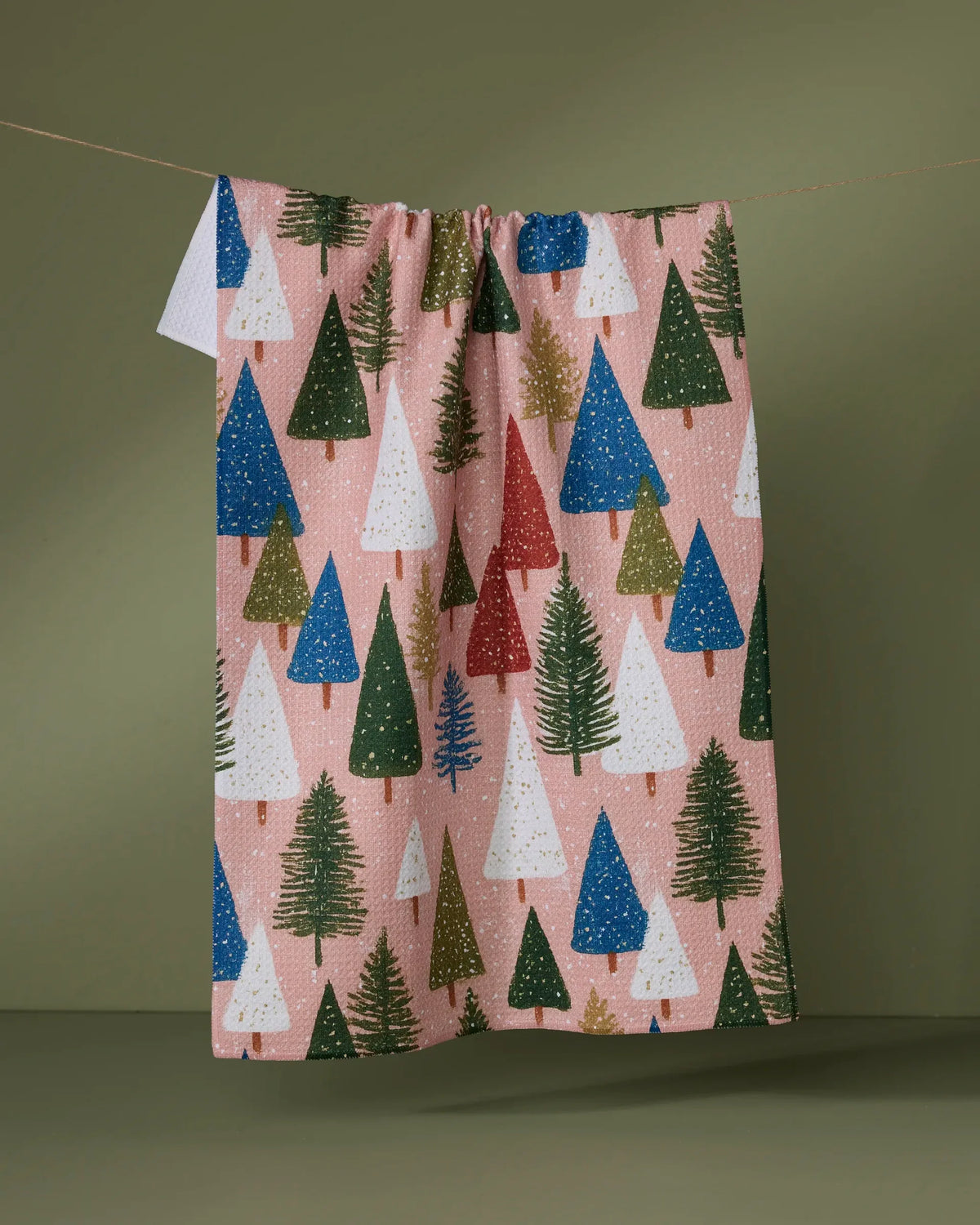 Geometry Tea Towel | Snowdrift Pines
