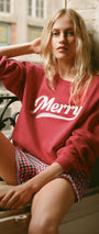 Holiday Sweatshirt | Ruby Red