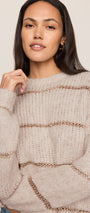 Shine Bright Sweater | Frosted Pearl