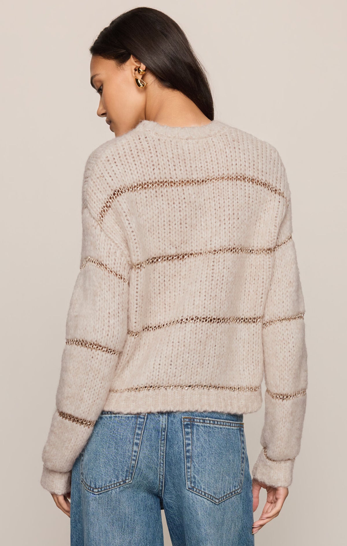 Shine Bright Sweater | Frosted Pearl
