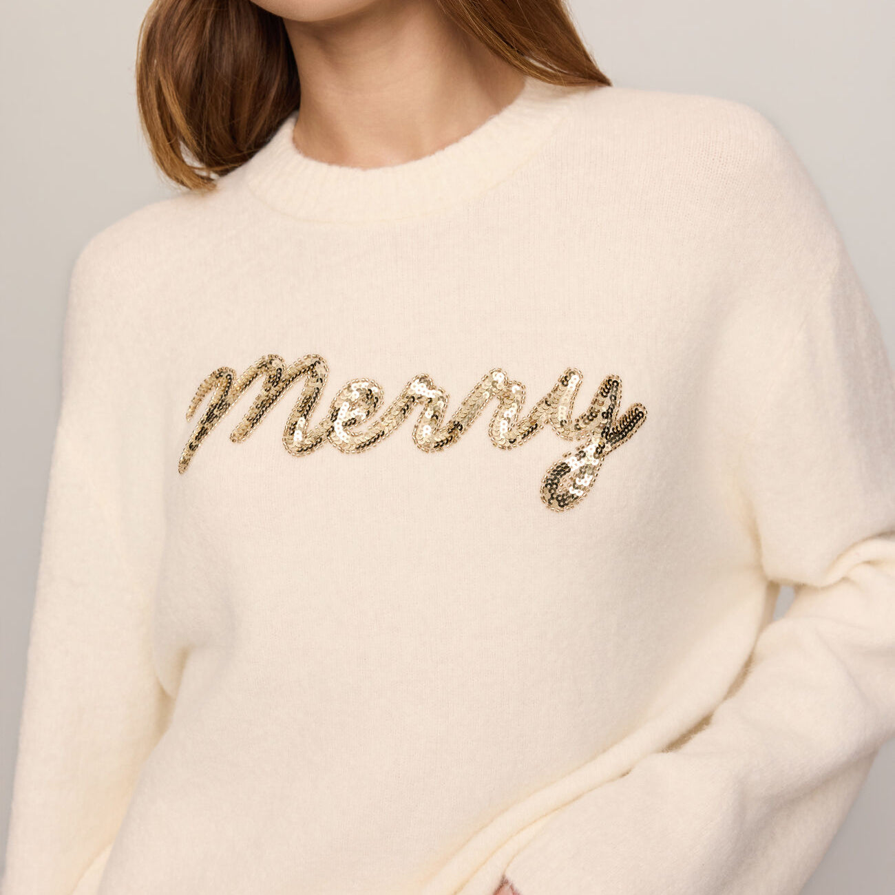 Merry and Bright Sweater | Sandstone