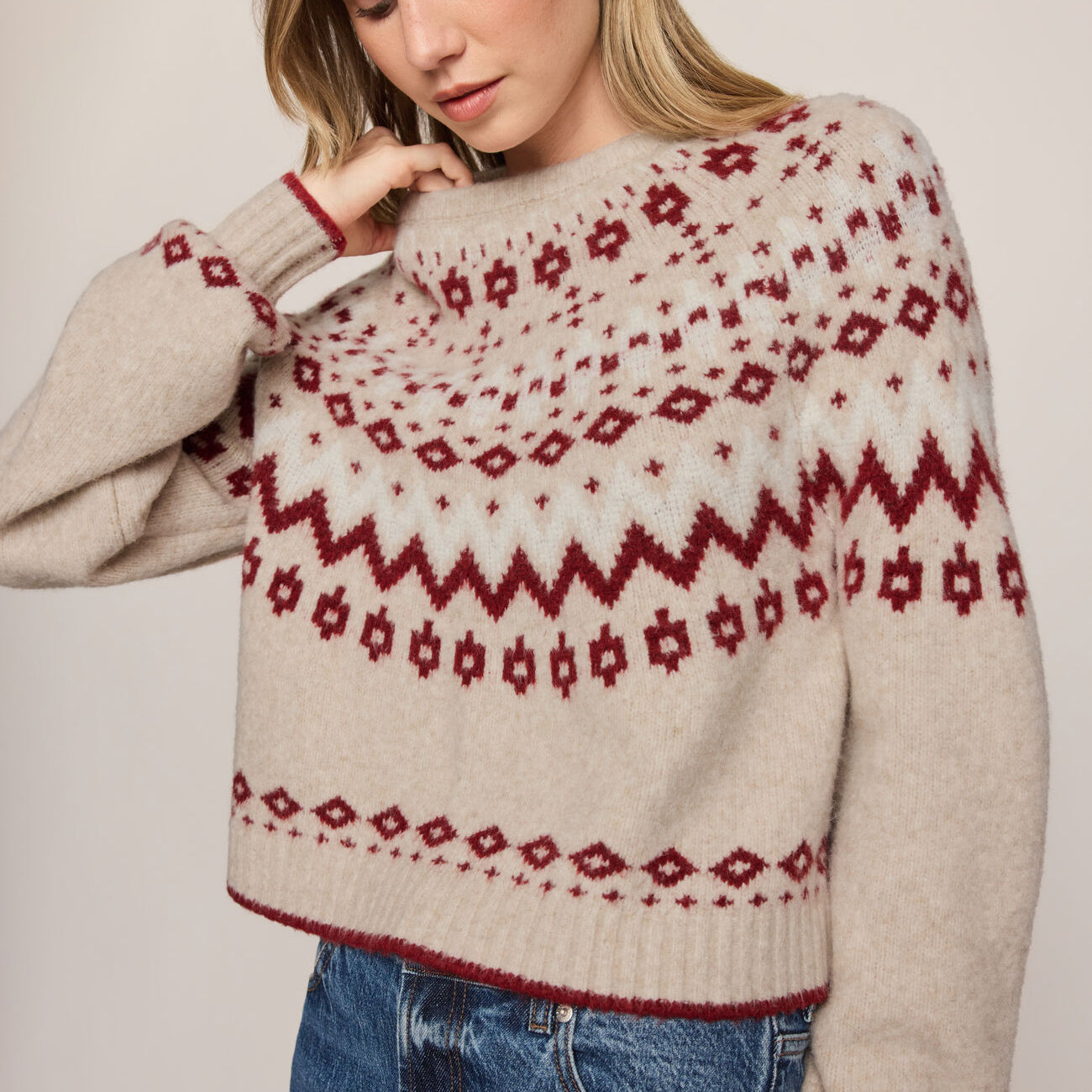 String The Lights Sweater | Oatmeal Heather