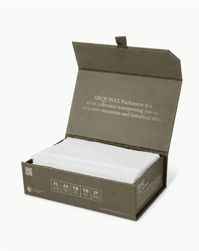 Laundry Sauce Dryer Sheets | Misfit by Arquiste