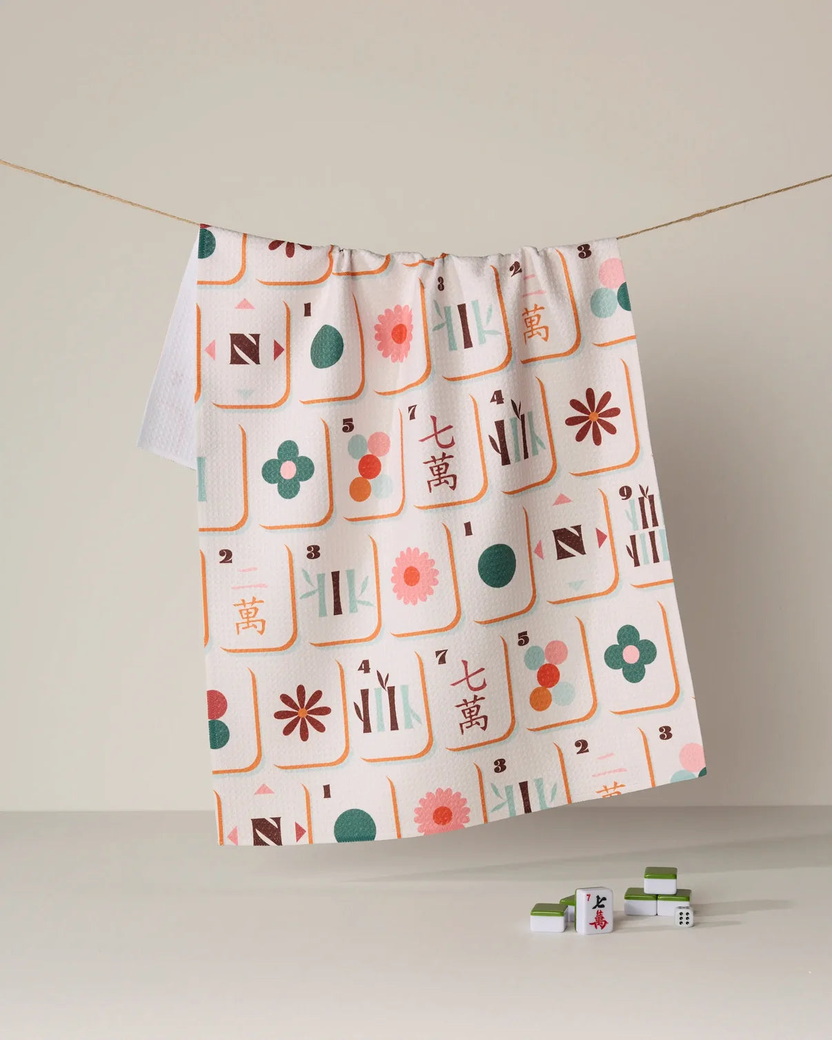 Geometry Tea Towel | Cypress Tile Toss