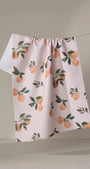 Geometry Tea Towel | Pretty In Peach