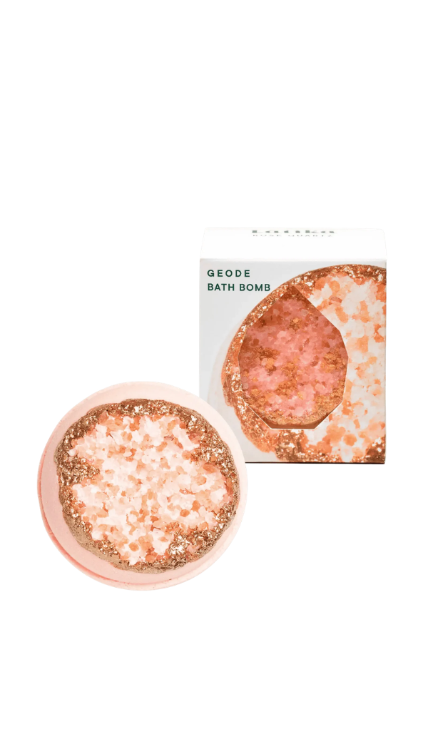 Geode Bath Bomb | Rose Quartz