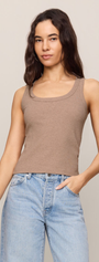 Z Supply | Rowe Tank | Heather Ash