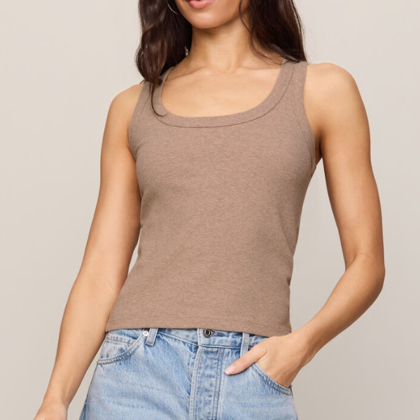 Z Supply | Rowe Tank | Heather Ash