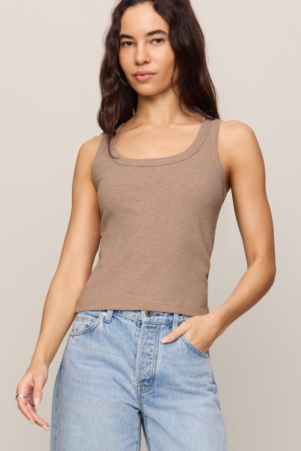 Z Supply | Rowe Tank | Heather Ash