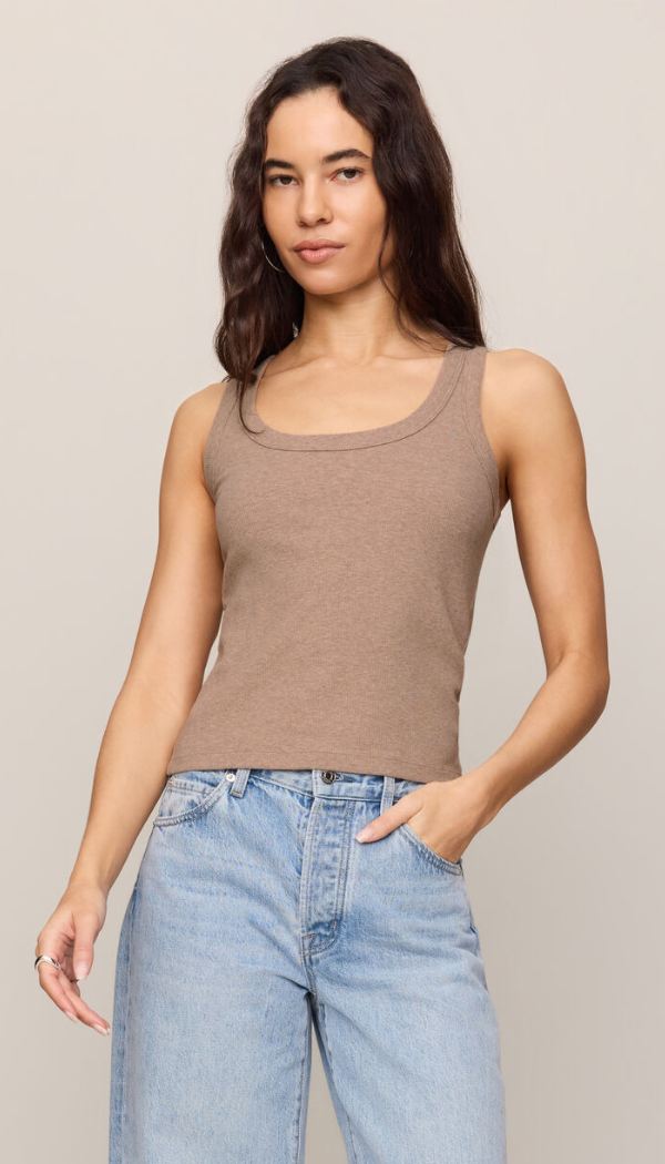 Z Supply | Rowe Tank | Heather Ash