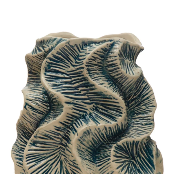 Organic Shaped Vase | Stoneware