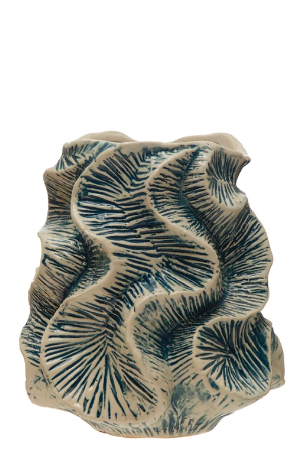 Organic Shaped Vase | Stoneware