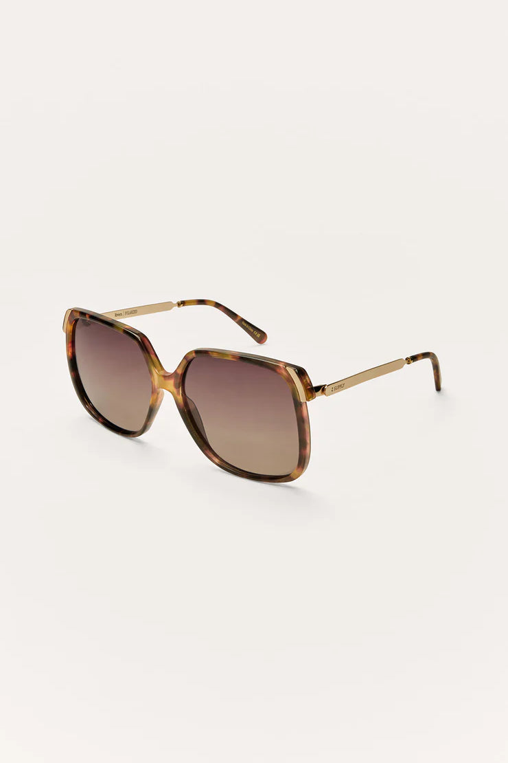 Riviera Polarized Sunglasses | Brown Tortoise