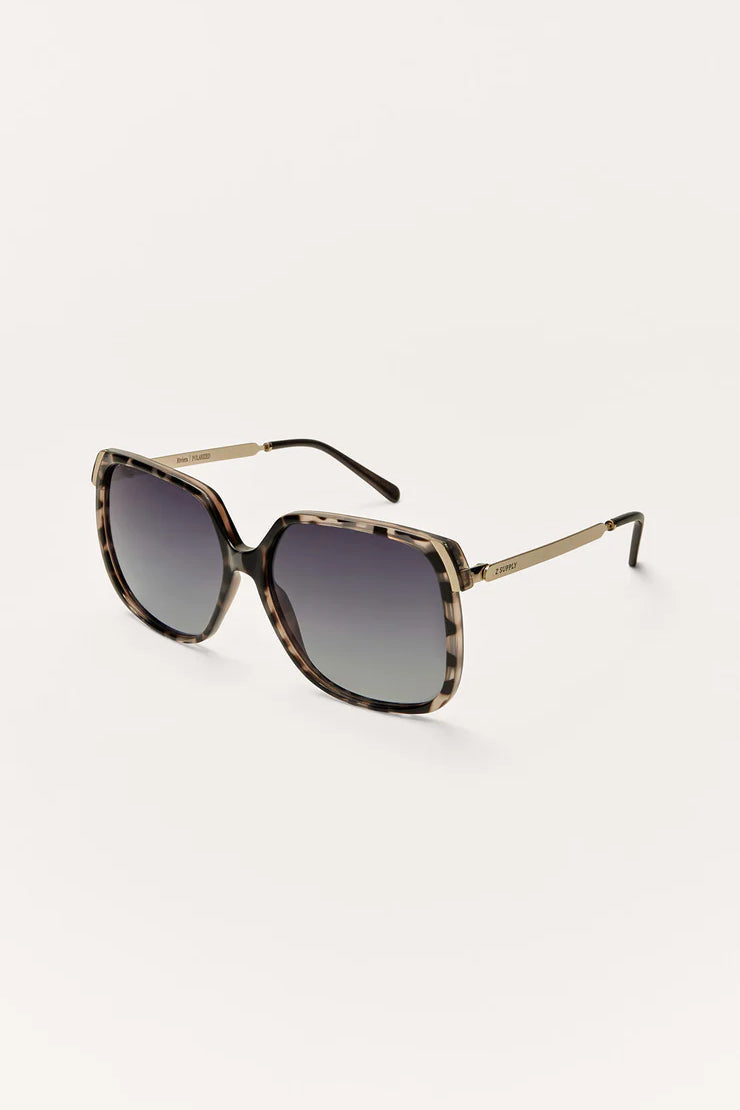 Z Supply | Riviera Polarized Sunglasses | Marbled Tortoise