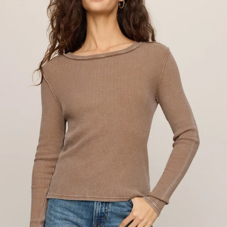 Arlet Mini Thermal Top | Saddle Suede