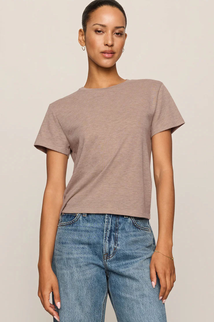 Z Supply | Tourist Jersey Tee | Heather Ash