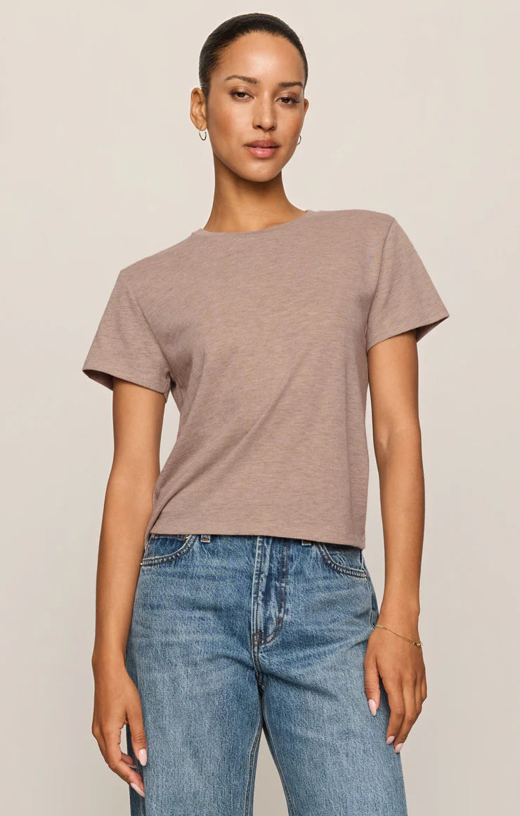 Z Supply | Tourist Jersey Tee | Heather Ash