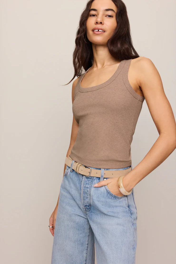 Z Supply | Rowe Tank | Heather Ash