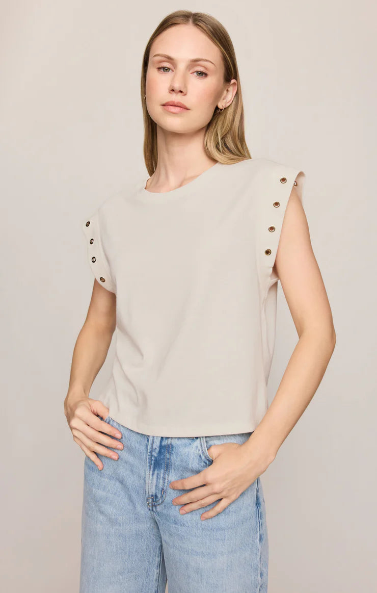 Camino Grommet Top | Sandstone