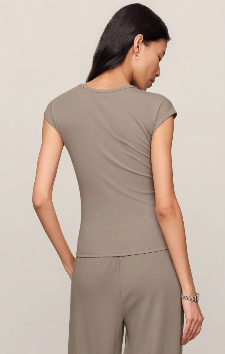 Second Skin Top | Wild Mushroom