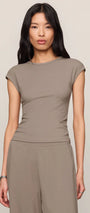 Second Skin Top | Wild Mushroom