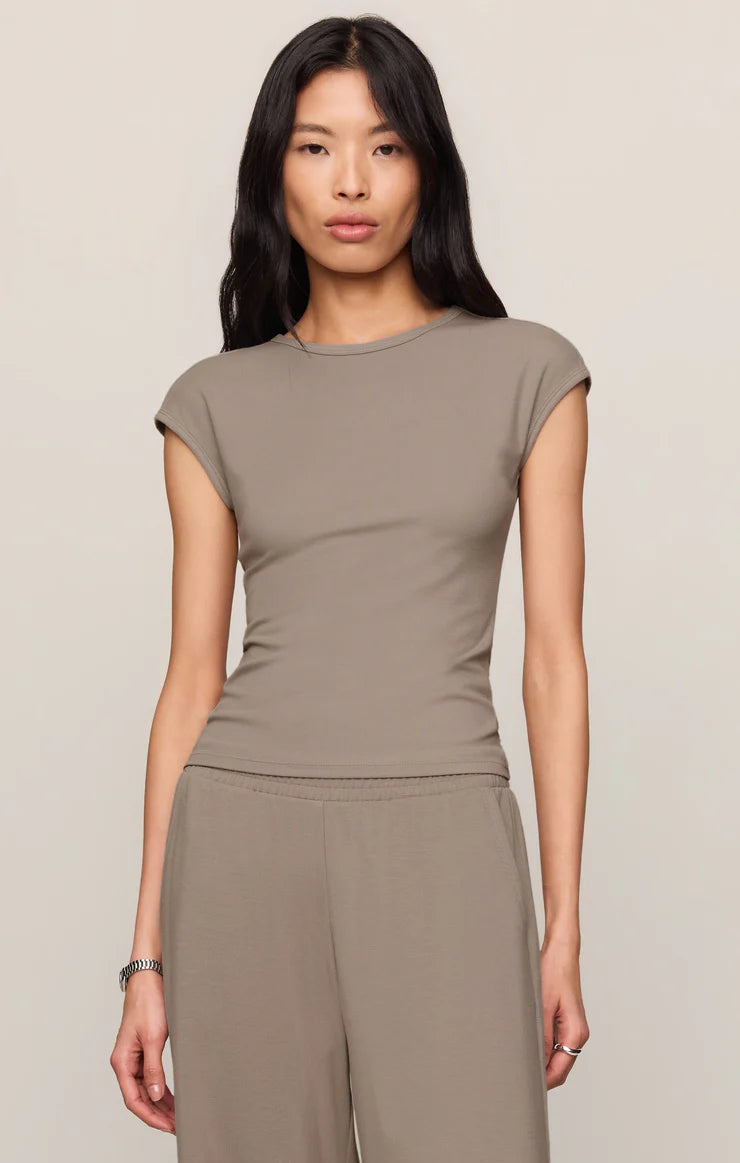 Second Skin Top | Wild Mushroom