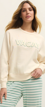 Z Supply | Vacay Sweatshirt | Vanilla Ice