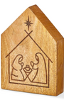 Nativity Wood Block