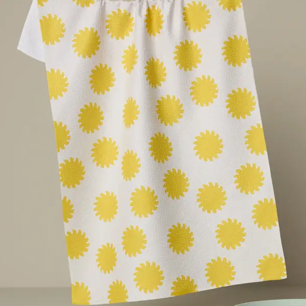 Geometry Tea Towel | Sunny Side