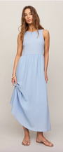 Charlotte Midi Dress | Blue Light