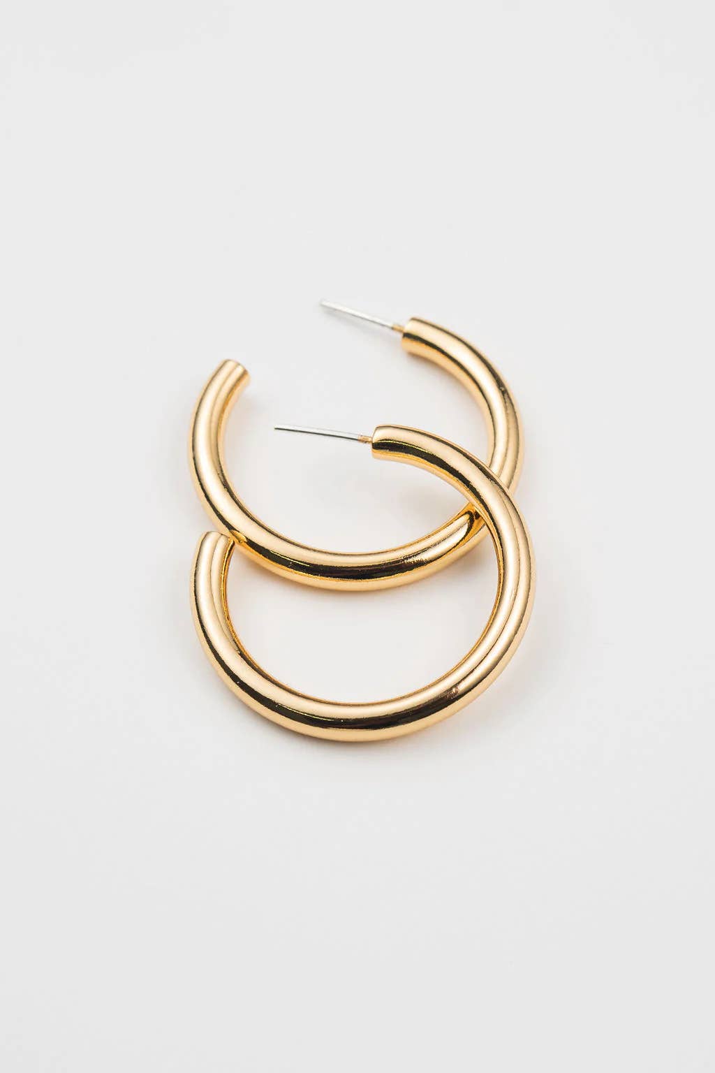 Chunky Tube Hoops Medium