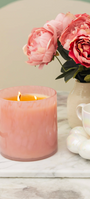 Candle #073 Pink Tortoise | Sweet Grace