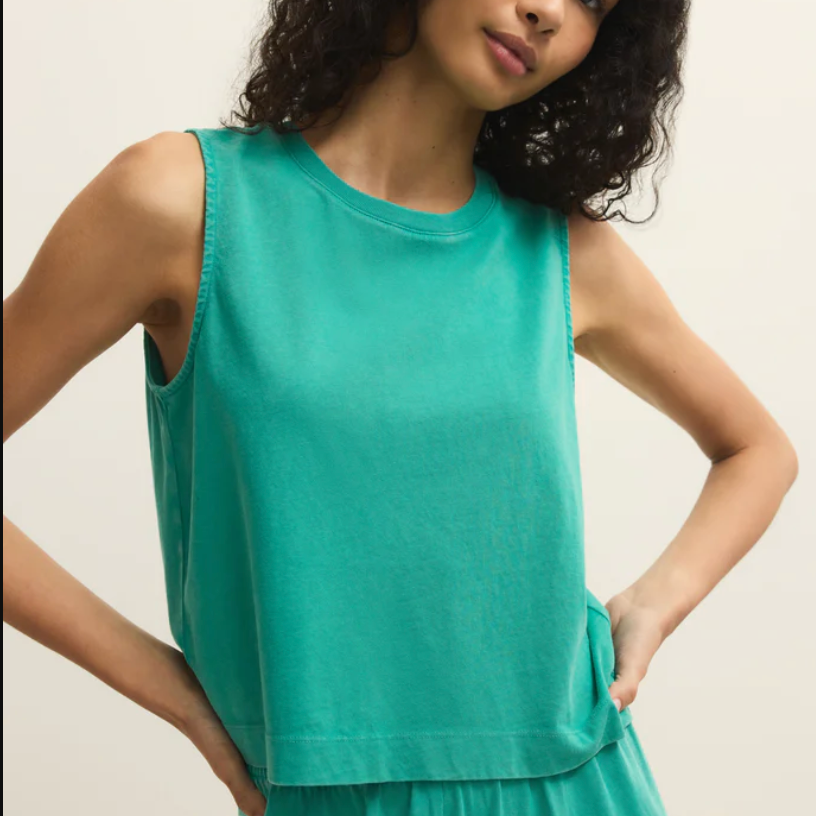 Sloane Jersey Tank | La Palma