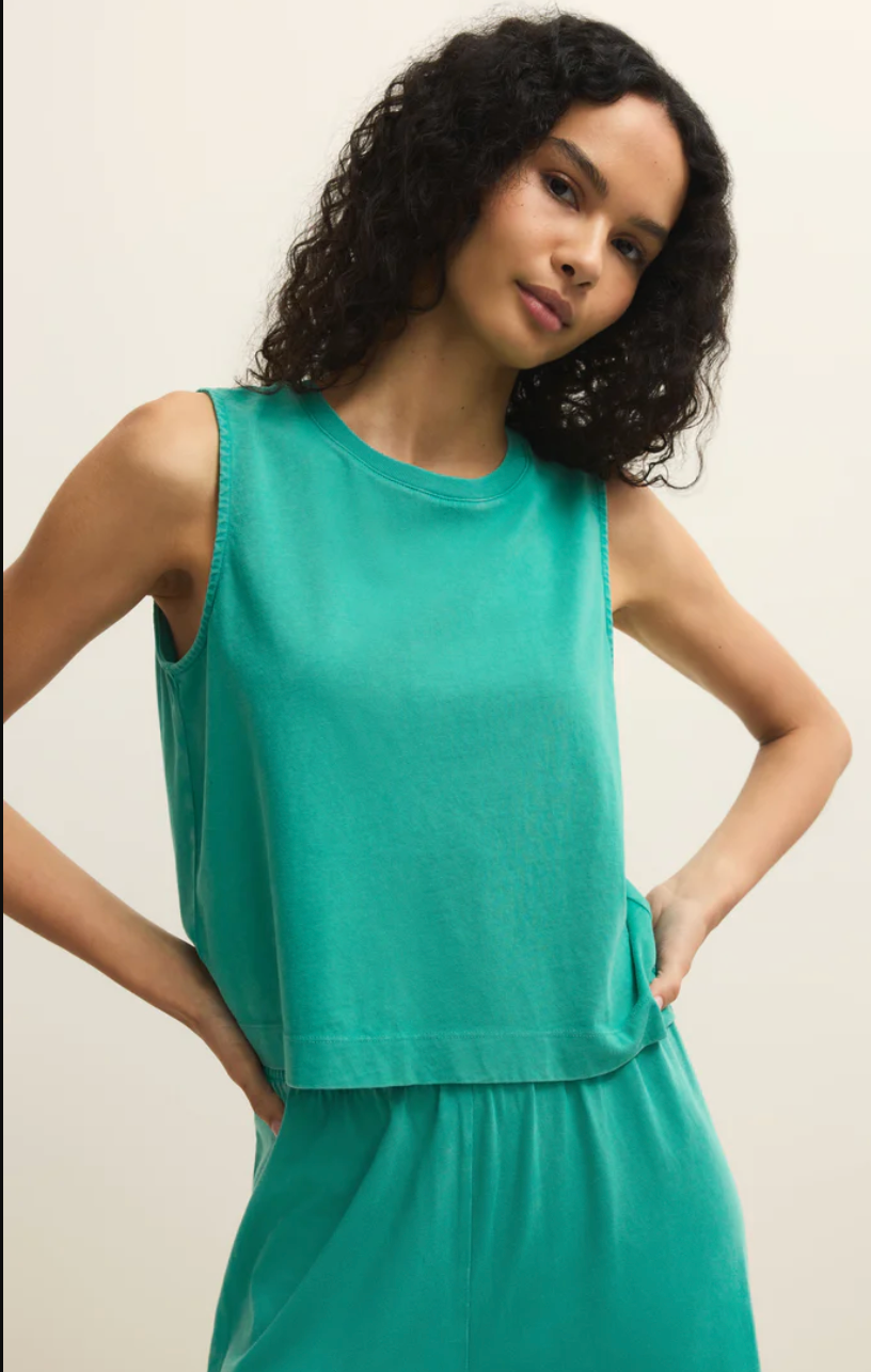 Sloane Jersey Tank | La Palma