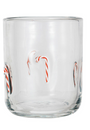 Holiday Icon Glass | Candy Cane