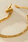 Waterproof Gold Double Layered Anklet