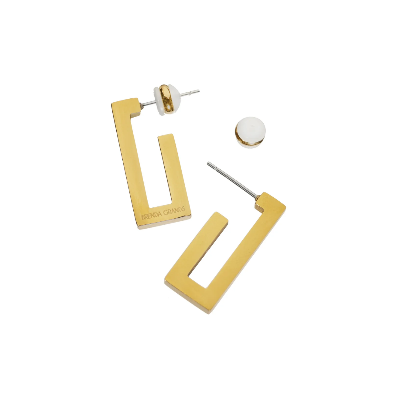 Brenda Grands | Rectangular Hoops