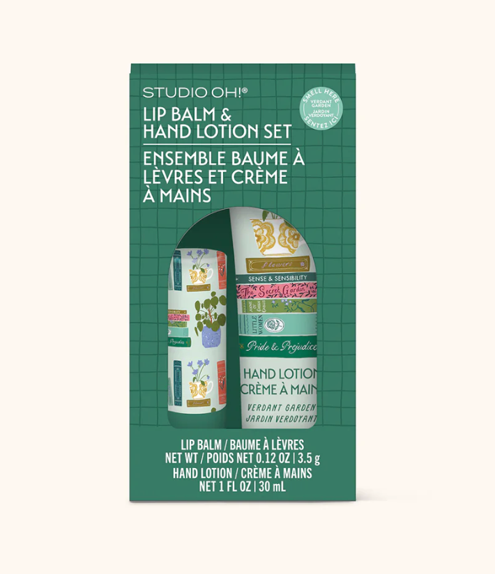 Lip Balm + Lotion Set | Cozy Reads