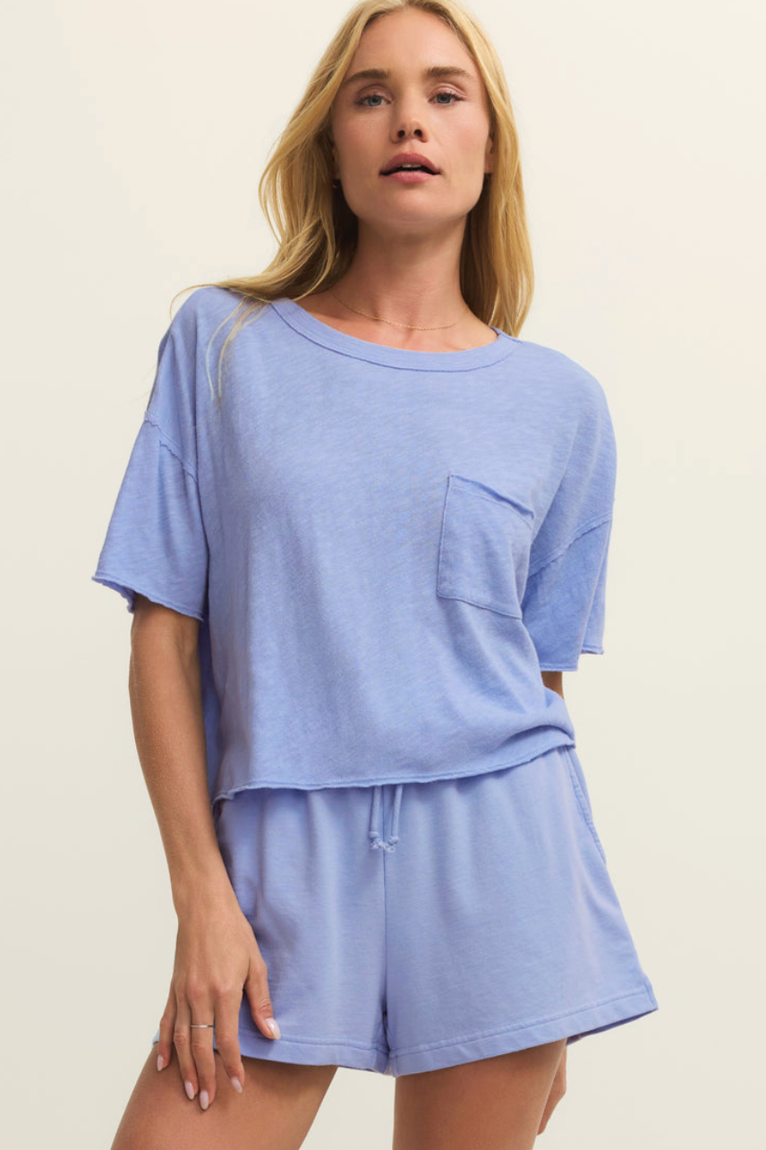 Everyday Pocket Tee | Barcelona Blue