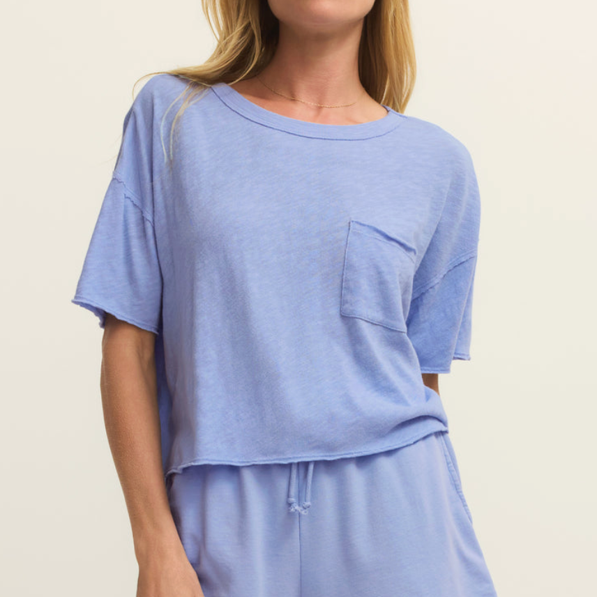 Everyday Pocket Tee | Barcelona Blue